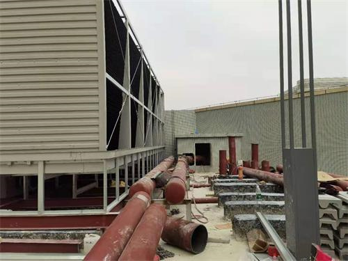 玻璃鋼橫流式冷卻塔降噪(玻璃鋼冷卻水箱)