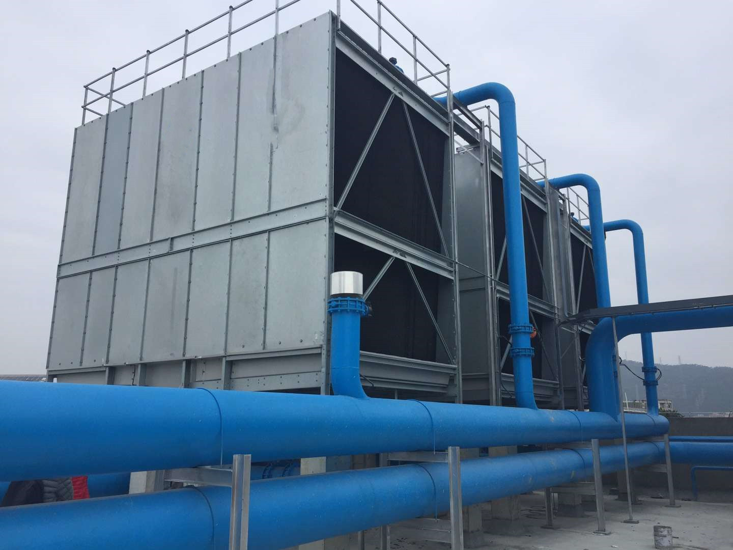 冷卻塔制冷原理,冷卻水塔基本結(jié)構(gòu)(冷卻塔原理)